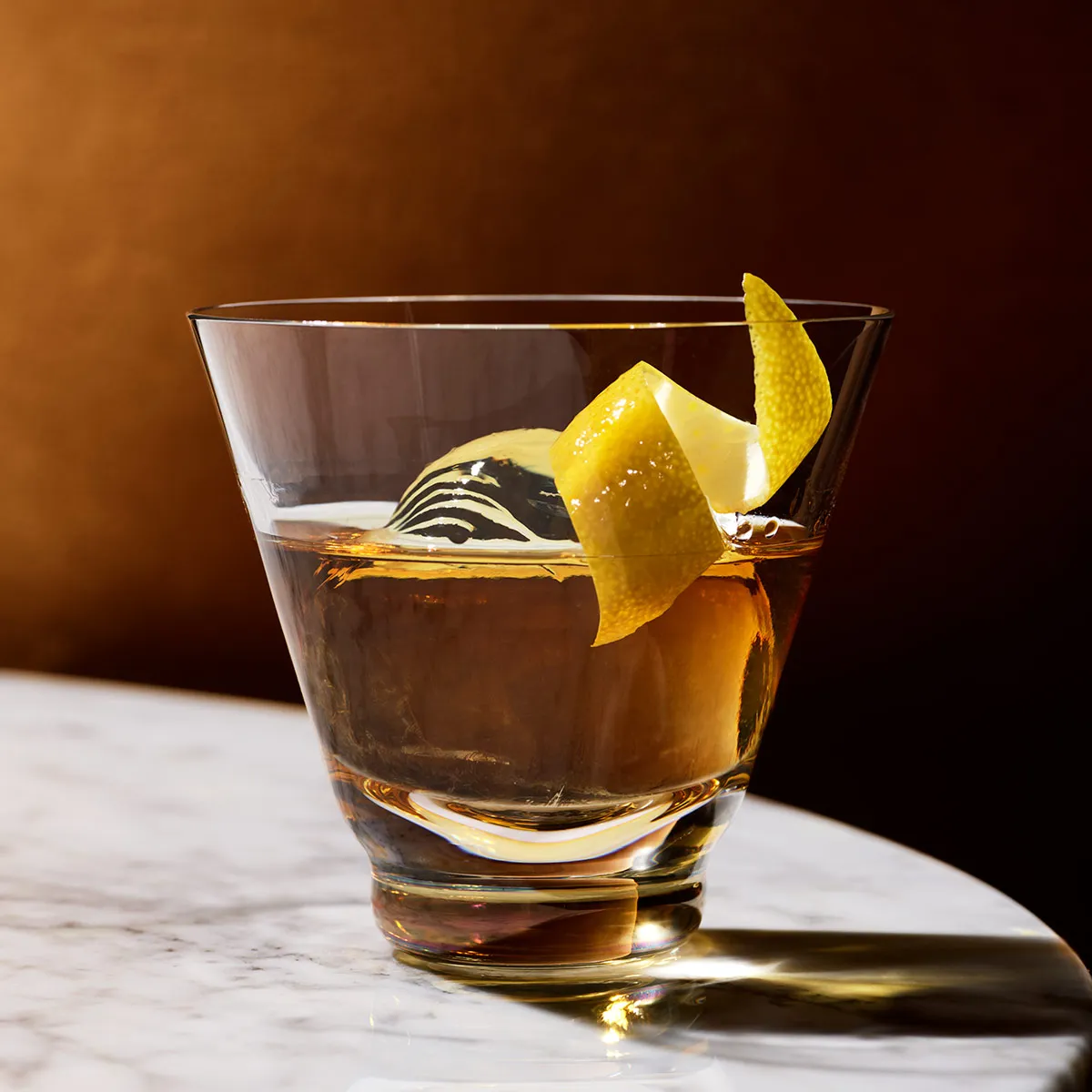 Basil Hayden bourbon Sidecar cocktail