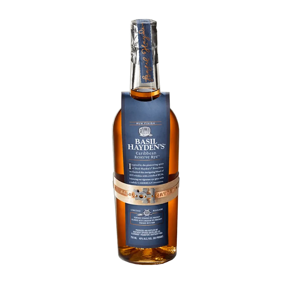 Basil Hayden® Caribbean Reserve Rye bottle