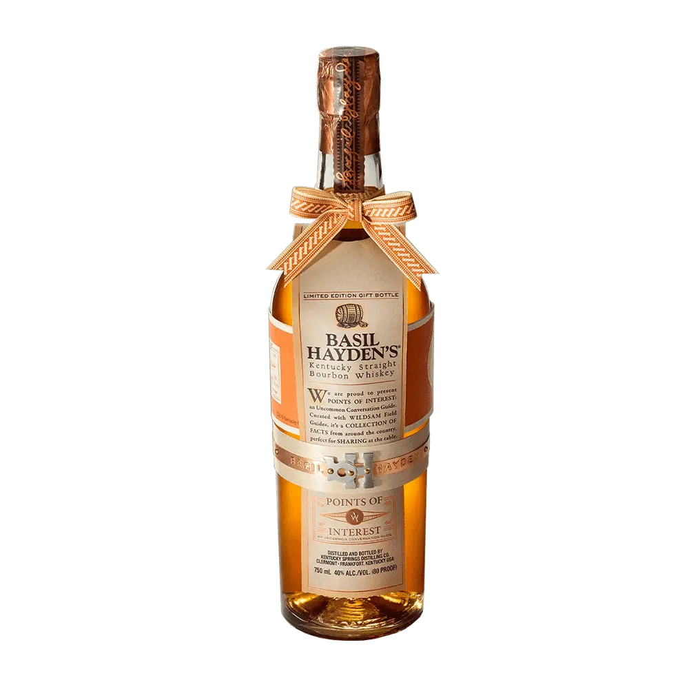  Basil Hayden® x Wildsam Points of Interest bottle