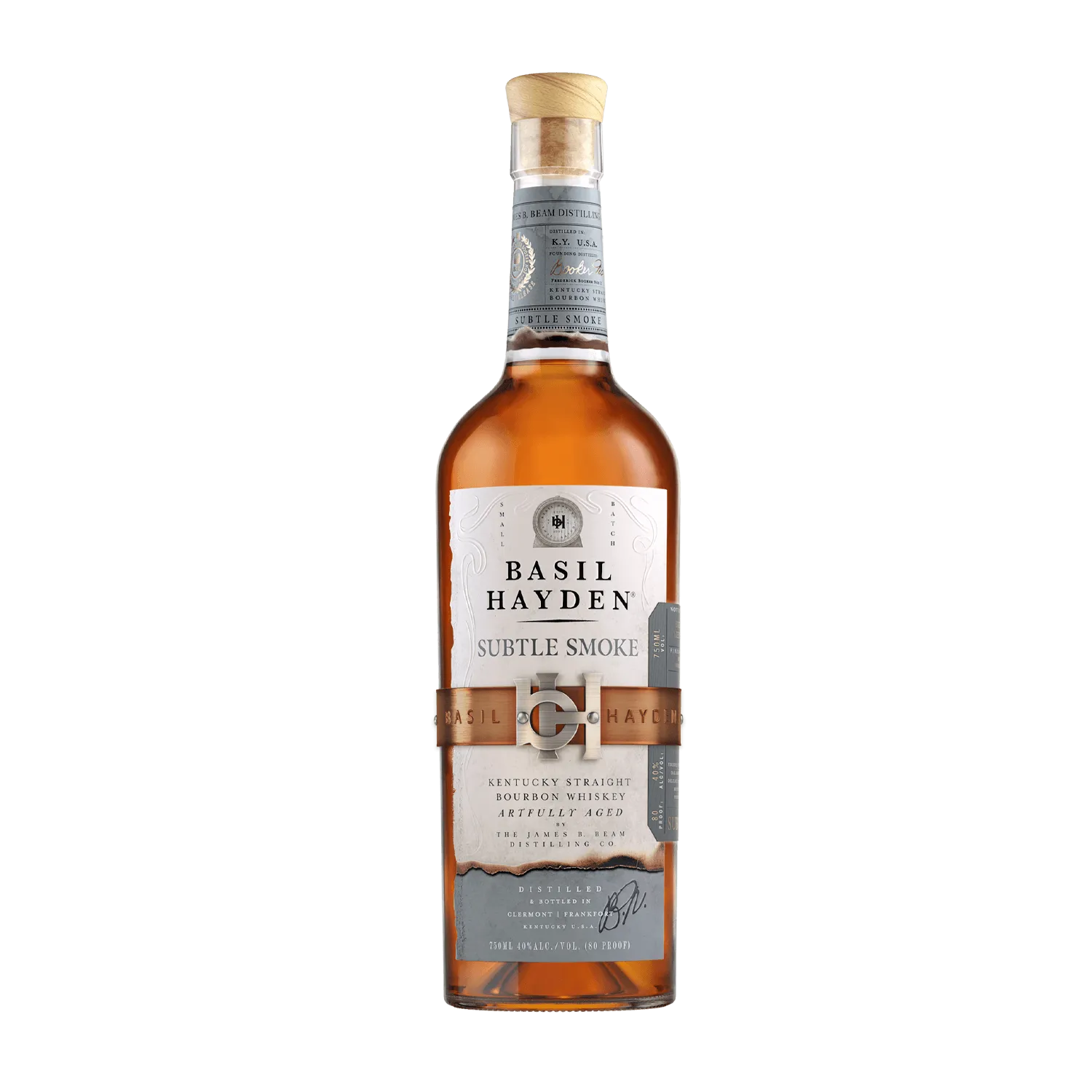  Basil Hayden® Subtle Smoke Bourbon bottle